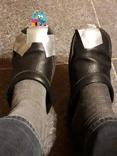 Duct-tape fixings