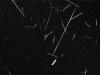 Sky night meteoroid trajectories