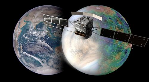 Venus & Earth & EnVision
