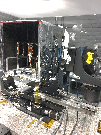INSPIRE-SAT 7 satellite inside its protective unit