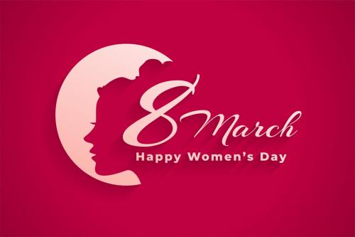 Logo 8 March International Women's Rights Day
