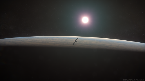 EnVision missie op Venus. Ruimte. Zon.