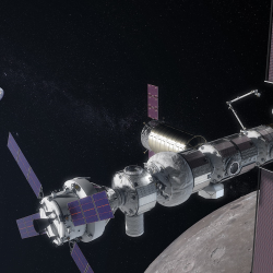 Le Gateway lunaire station