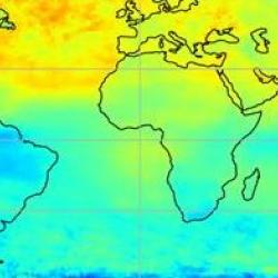 Map world ozone reanalyses