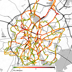 NO2 mesurées par l'instrument bikeDOAS 2022