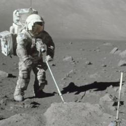 L'astronaute Harrison Schmitt - Apollo 17