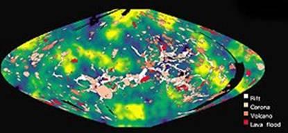 Geological map Venus