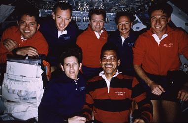 Dirk Frimout 6 American astronauts Atlas-1