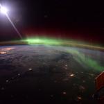 Aurora in the atmosphere