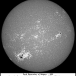 Sunspots on the Sun